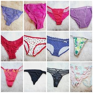 12 Lot Bundle Vintage Victoria's Secret Panties